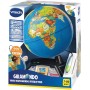 VTech 605407 Giramondo Video Mappamondo Interattivo con Penna Touch 600 Video BBC Giochi Educativi e Quiz