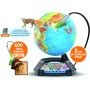 VTech 605407 Giramondo Video Mappamondo Interattivo con Penna Touch 600 Video BBC Giochi Educativi e Quiz