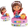 VTech 619807 Racconta Storie Luminoso di Gabby con Suoni Cuscigatta Utilizzabile come Luce Notturna 4 Bottoni Interattivi