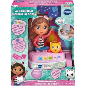 VTech 619807 Racconta Storie Luminoso di Gabby con Suoni Cuscigatta Utilizzabile come Luce Notturna 4 Bottoni Interattivi VTech 619807 Racconta Storie Luminoso di Gabby con Suoni Cuscigatta Utilizzabile come Luce Notturna 4 Bottoni Interattivi