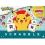 Mattel HXT30 Scrabble Pokémon il gioco delle parole crociate con 50 sfide e due modalità di gioco