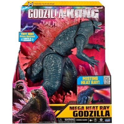 Giochi Preziosi Godzilla VS Kong Il Nuovo Impero Godzilla Gigante 35cm Articolato con Luci e Soffio Atomico