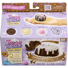 Goliath Tasty Tinies Bake Shop Kit per torte al cioccolato con piste di unicorno e mix di glassa alla vaniglia Goliath Tasty Tinies Bake Shop Kit per torte al cioccolato con piste di unicorno e mix di glassa alla vaniglia