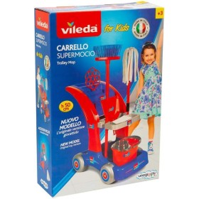 Vileda - Maxi Carrello Pulizie, 5 Accessori Inclusi IAM01000 Vileda - Maxi Carrello Pulizie, 5 Accessori Inclusi IAM01000