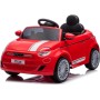 Auto Macchina Elettrica per Bambini Nuova Fiat 500e 12V con Telecomando, Sedile in Pelle