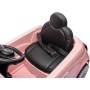 Auto Macchina Elettrica per Bambini Nuova Fiat 500e 12V con Telecomando, Sedile in Pelle