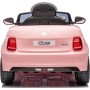 Auto Macchina Elettrica per Bambini Nuova Fiat 500e 12V con Telecomando e Cinture di Sicurezza