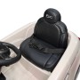 Auto Macchina Elettrica per Bambini Nuova Fiat 500e 12V con Telecomando, Sedile in Pelle