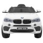 Auto Macchina Elettrica per Bambini 12V BMW X6M con Sedile in Pelle, Ruote in Gomma Telecomando Porte Apribili, Full Optional