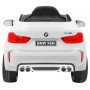 Macchina Elettrica per Bambini BMW X6M 12V Licenza Ufficiale con Telecomando, Sedile in Pelle, Ruote in Gomma e Porte Apribili