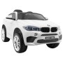 Macchina Elettrica per Bambini BMW X6M 12V Licenza Ufficiale con Telecomando, Sedile in Pelle, Ruote in Gomma e Porte Apribili