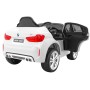 Macchina Elettrica per Bambini BMW X6M 12V Licenza Ufficiale con Telecomando, Sedile in Pelle, Ruote in Gomma e Porte Apribili