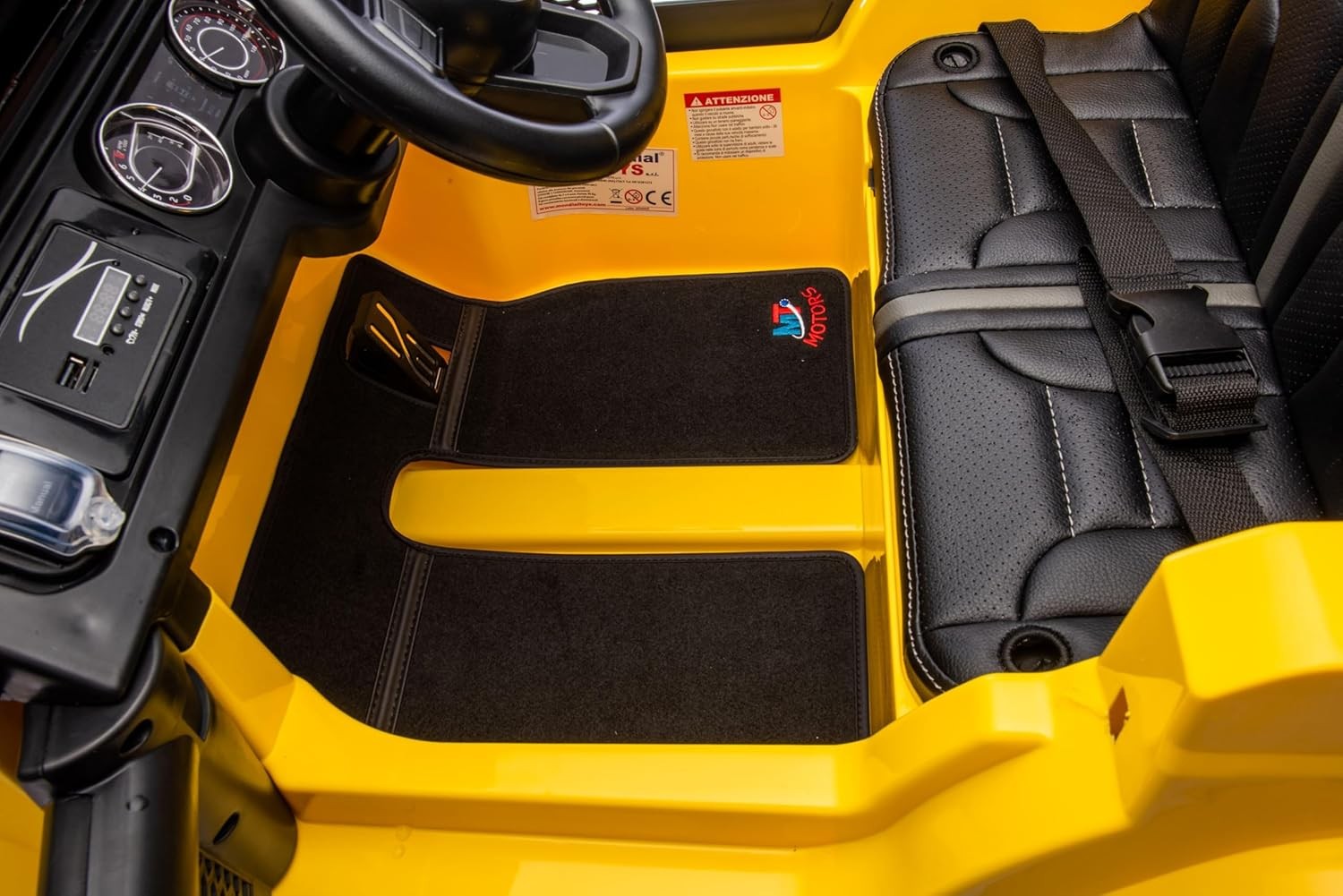 Auto Elettrica per Bambini 2 Posti Jeep Wrangler 12V Ruote in Gomma - Foto 40 di 50