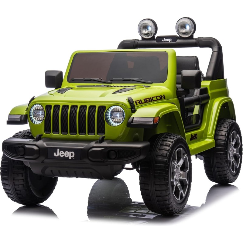 AUTO ELETTRICA PER BAMBINI MACCHINA SUV JEEP 2 POSTI 4WD 12V CON TELECOMANDO USB MP3 BLU