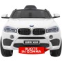 Auto Macchina Elettrica per Bambini 12V BMW X6M con Sedile in Pelle, Ruote in Gomma Telecomando Porte Apribili, Full Optional