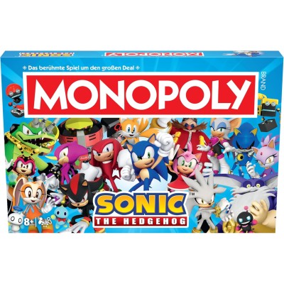 Hasbro WM04624 Monopoly Sonic Gioco da Tavolo