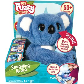 Giochi Preziosi MYN00101 My Fuzzy Friends Sidney Il Koala Peluche Interattivo Suoni Realistici Led Multicolore e 50 Reazioni