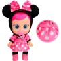 IMC Toys 922198 Cry Babies Disney Minnie con vestitino rosa a pois bianchi e biberon