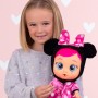 IMC Toys 922198 Cry Babies Disney Minnie con vestitino rosa a pois bianchi e biberon