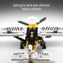 LEGO Technic 42198 Aereo Bush Aeroplano con Elica Rotante Ali Regolabili e Motore a Pistoni a 4 Cilindri