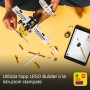 LEGO Technic 42198 Aereo Bush Aeroplano con Elica Rotante Ali Regolabili e Motore a Pistoni a 4 Cilindri