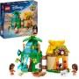 LEGO Disney 43260 Divertimento sull’Isola di Vaiana Casa delle Bambole con Personaggi dal Film Oceania 2