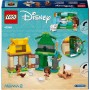 LEGO Disney 43260 Divertimento sull’Isola di Vaiana Casa delle Bambole con Personaggi dal Film Oceania 2