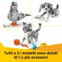 LEGO Creator 31163 Gatto Giocoso 3in1 per costruire un gatto, un Piccione o un Cagnolino