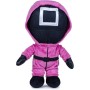 Grandi Giochi QUID02000 Squid Game Peluche Guardie Assortiti 3 Modelli 28cm