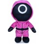 Grandi Giochi QUID02000 Squid Game Peluche Guardie Assortiti 3 Modelli 28cm