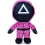 Grandi Giochi QUID02000 Squid Game Peluche Guardie Assortiti 3 Modelli 28cm