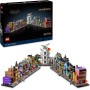 LEGO Harry Potter 76444 Negozi di Magia di Diagon Alley con 16 figure tra cui Harry Draco Hermione e Famiglia Weasley