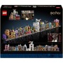 LEGO Harry Potter 76444 Negozi di Magia di Diagon Alley con 16 figure tra cui Harry Draco Hermione e Famiglia Weasley