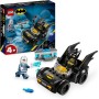 LEGO DC 76301 Batman e Batmobile Contro Mr. Freeze Macchina  con 2 Minifigure Accessori e Starter Brick per l'Auto