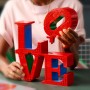 LEGO Icons 31214 Art LOVE Modellino Iconica Scultura Pop di Robert Indiana