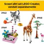 LEGO Creator 31165 Animali Selvatici: Famiglia di Panda 3in1 per costruire un Panda, un Pinguino o un'Orca