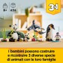 LEGO Creator 31165 Animali Selvatici: Famiglia di Panda 3in1 per costruire un Panda, un Pinguino o un'Orca