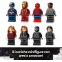 LEGO Marvel 76314 Azione di Battaglia Captain America: Civil War Set con Supereroi 8 Minifigure Aereo Quinjet e Accessori