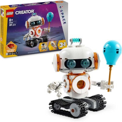 LEGO Creator 31164 Robot Spaziale 3in1 per costruire un Robot, un Cane o un Razzo