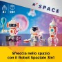 LEGO Creator 31164 Robot Spaziale 3in1 per costruire un Robot, un Cane o un Razzo