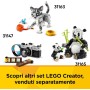 LEGO Creator 31169 Macchina da Scrivere con Fiori 3in1 per costruire una macchina da scrivere, un Keytar o un Vaso