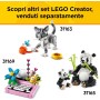 LEGO Creator 31162  Adorabile Coniglio  3in1 per costruire un coniglio, un Lama o un Foca