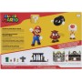 Jakks Pacific 64510 Nintendo Super Mario Diorama set Piana delle Ghiande Include 4 personaggi e un accessorio