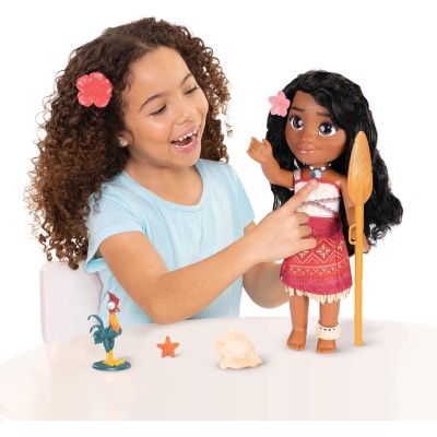 Jakks Pacific 237596 Oceania 2 Vaiana Cantante da 38cm con Abiti Ispirati al Film e Arricchiti da Dettagli Preziosi