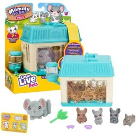 Giochi Preziosi LP301410 Live Pets Mommy To Be Mini Versione Topolini Accudisci Mamma Topolinane lei partorirà 2-4 Cuccioli