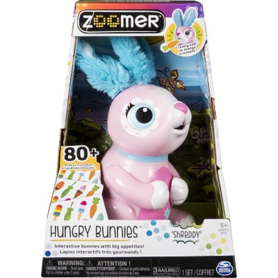 SpinMaster 20104571 Zoomer Hungry Bunnies Shreddy