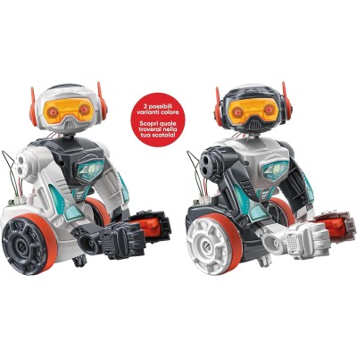 Clementoni 19305 Scienza e Gioco Evolution Robot 2.0 da Costruire e Programmare con Motori Elettrici e LED