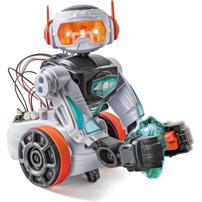 Clementoni 19305 Scienza e Gioco Evolution Robot 2.0 da Costruire e Programmare con Motori Elettrici e LED