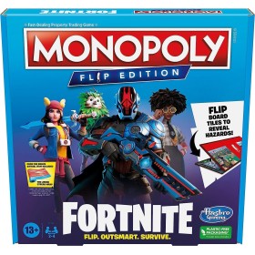 Hasbro F7774 Monopoly Flip Edition: Fortnite - gioco da tavolo ispirato al videogioco