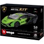 Burago 926594 Model Kit Lamborghini Sian FKP 37 Scala 1:18 Colore Verde Die Cast in Metallo